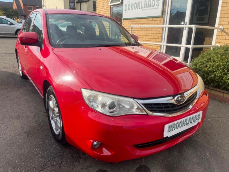2008 Subaru Impreza 1.5 RX 4wd 5 Door Red Four Wheel Drive Low Insurance Group Image