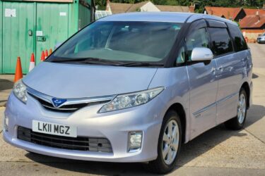 2011 Toyota Estima Hybrid E four G fresh import warranted mileage 49k MPV Hybrid Image