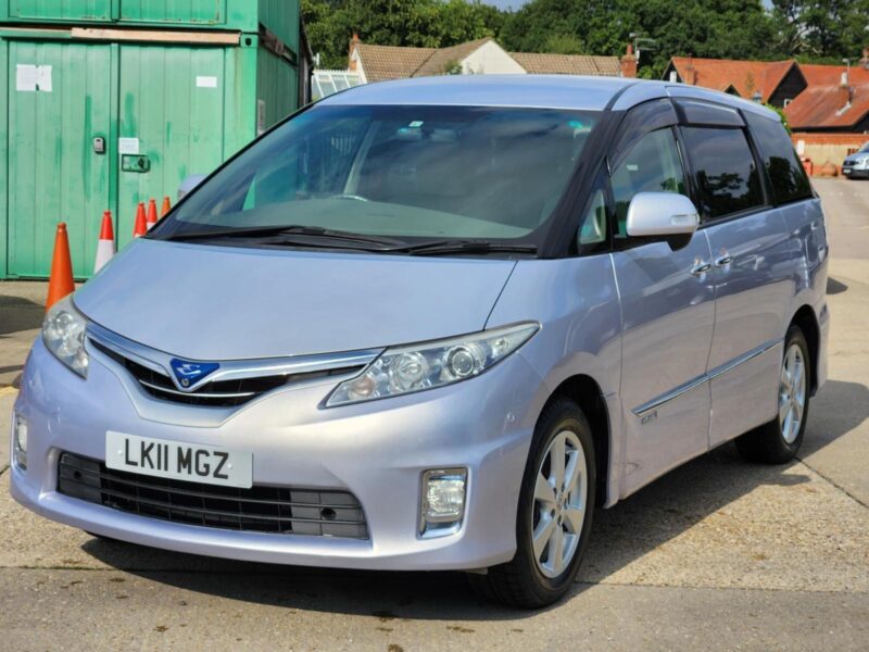 2011 Toyota Estima Hybrid E four G fresh import warranted mileage 49k MPV Hybrid Image