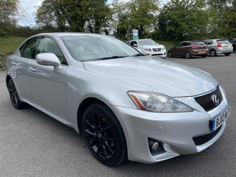 2012 Lexus IS 200d 2.2TD Advance. Silver. Manual. ONLY 44,000 MILES WITH F/S/H Image