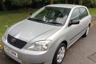 2003 Toyota Corolla 1.4 VVTI 57000 1 previous owner service history exceptional Image