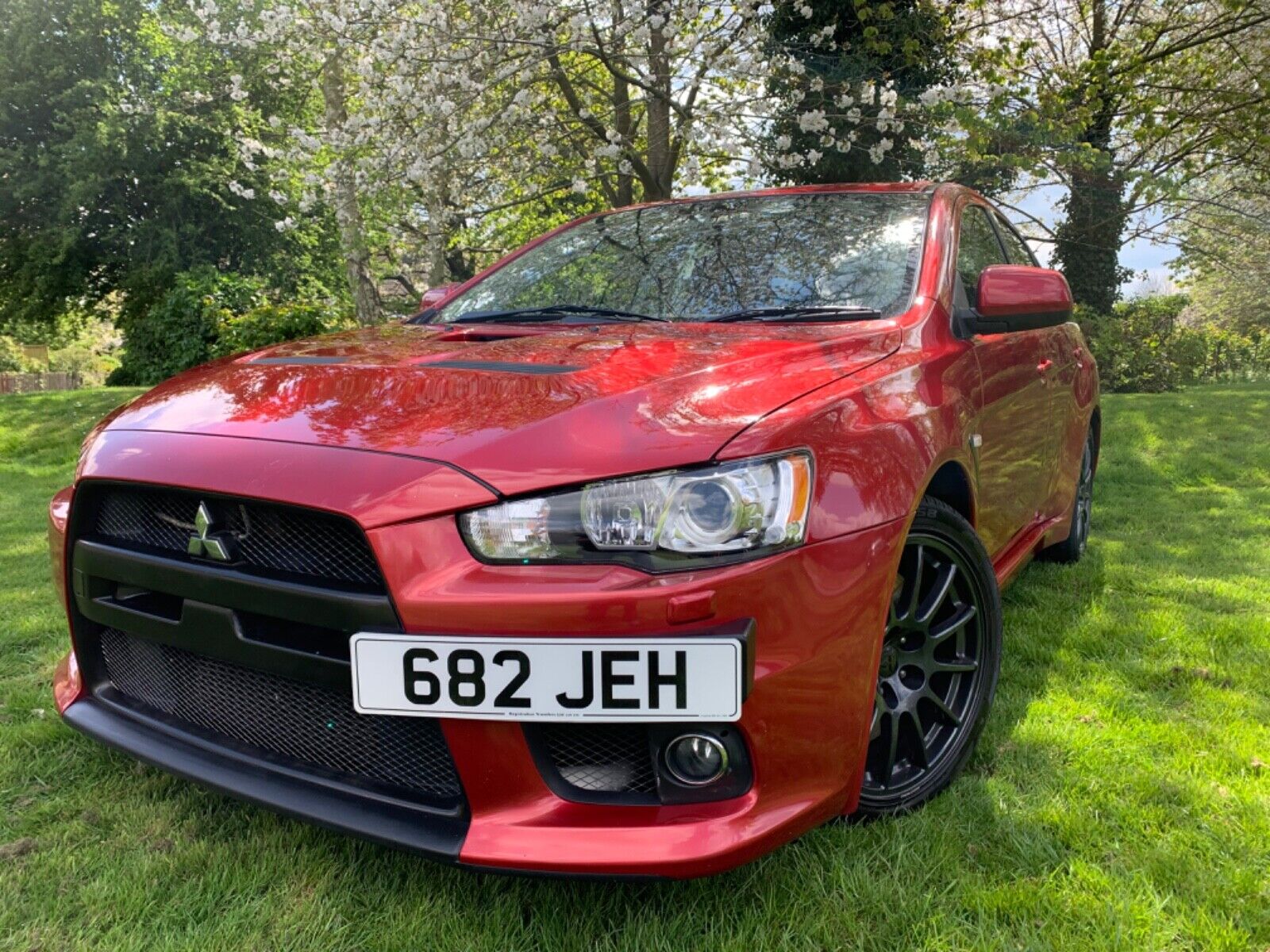 Lancer Evolution X Rear 2010 MITSUBISHI LANCER EVOLUTION X FQ330 SST EVO X HKS ORIENT RED 1 ...
