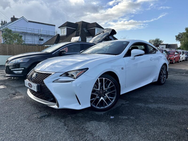 2017 Lexus RC 300h 2.5 F-Sport 2dr CVT COUPE PETROL/ELECTRIC Automatic ...