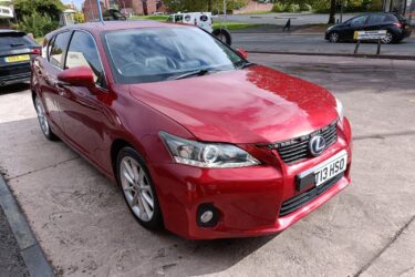 Lexus 200h CT Hybrid Automatic 2013 full leather rear camera sat nav Image