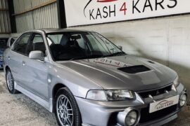 RARE 1996 STEEL SILVER MITSUBISHI EVO 4 IV ONLY 68K MILES FSH 4 OWNERS LONG MOT