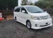 Toyota Alphard 2.4 white automatic 8 seater fresh japanese import Image