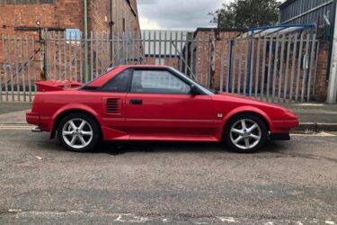 TOYOTA MR2 MK1. MANUAL. 1988. RED. 97000 MILES.SERVICE HISTORY Image