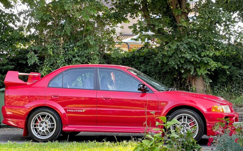 1998 Mitsubishi Lancer Evolution Evo 5 JDM Fresh Import - RED Stunning Example Image