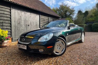 2003 (03) LEXUS SC430 4.3 V8 CONVERTIBLE - DARK GREEN MICA WITH OYSTER LEATHER Image