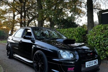 SUBARU IMPREZA WRX STI TYPE UK 2003 Image