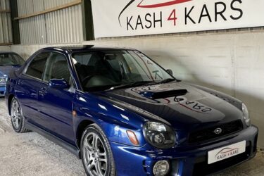 VERY RARE 2002 DEEP BLUE SUBARU IMPREZA 2.0 WRX TURBO 260 BHP BUGEYE ULEZ Image