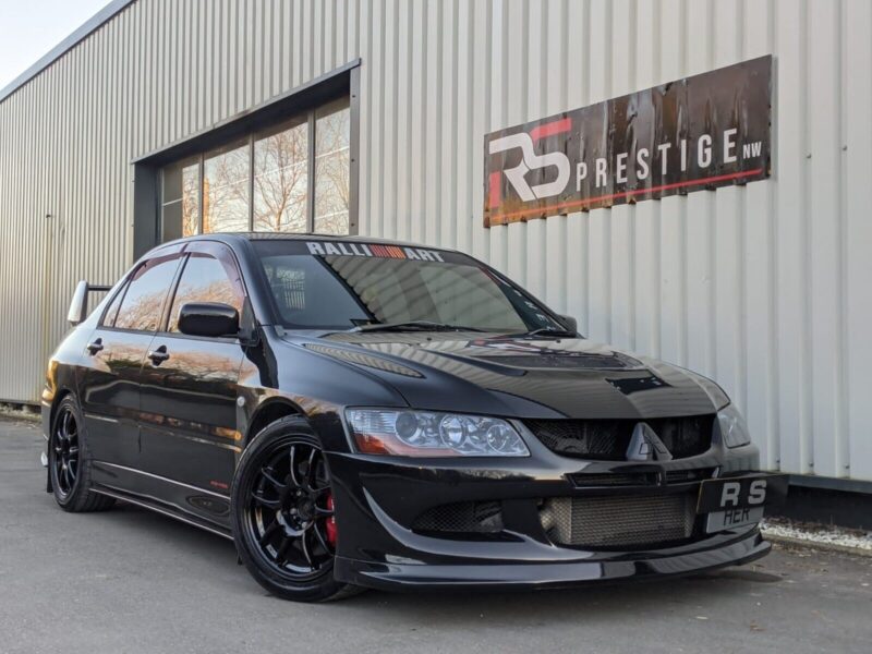 2003 MITSUBISHI LANCER EVOLUTION 8 EVO 2.0 GSR 350 BHP BLACK 1 UK OWNER PX SWAP Image