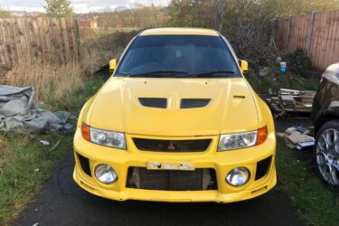1998 Mitsubishi Evo 5 Rare Dandelion Yellow Image