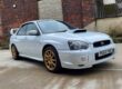 2003 SUBARU IMPREZA WRX STI BLOB EYE JDM IMPORT GDB IN WHITE FULLY STOCK RARE Image