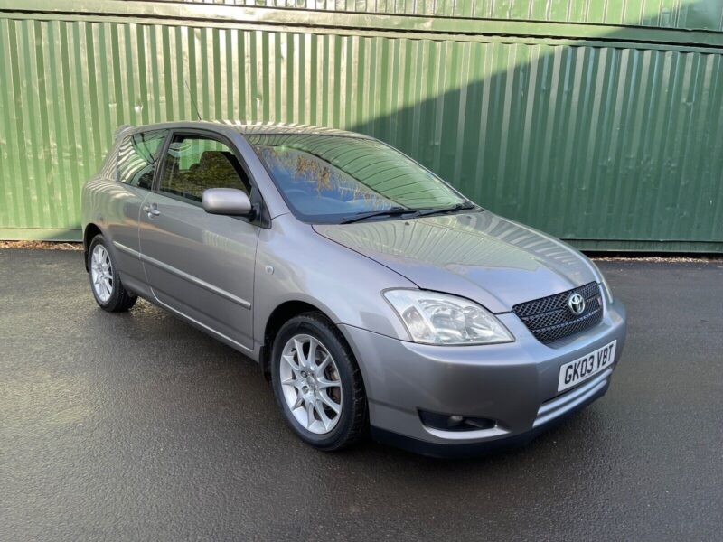 2003 Toyota Corolla T Sport VVTLI 1.8 3dr Petrol Image