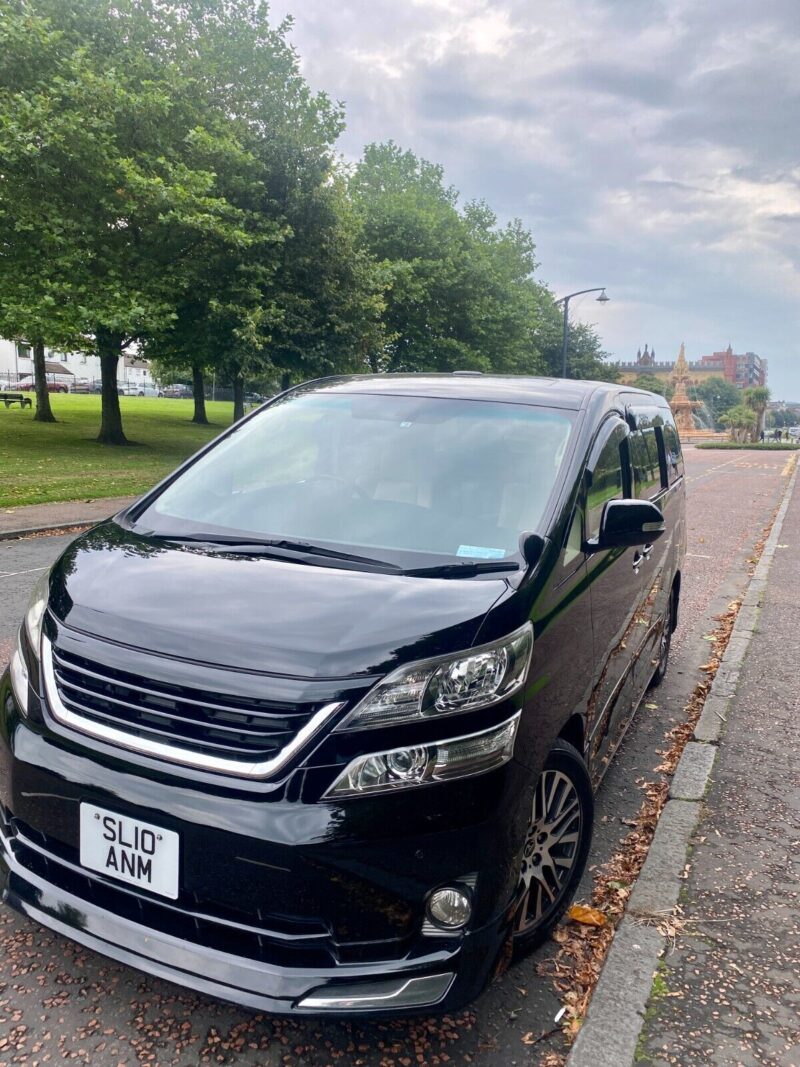 2010 Toyota Vellfire 3.5 V6 Business Edition Rare Cream Leather Image