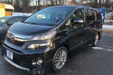 2014 Toyota Vellfire 3.5Z V6 Golden Eyes. Black. 53000 Miles Image