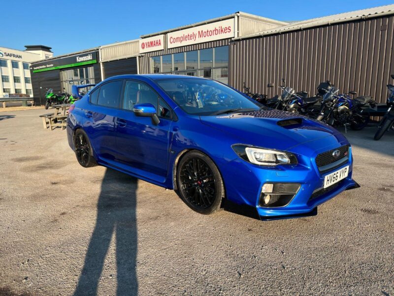 SUBARU WRX STI TYPE UK 2016 Petrol Manual in Blue Image