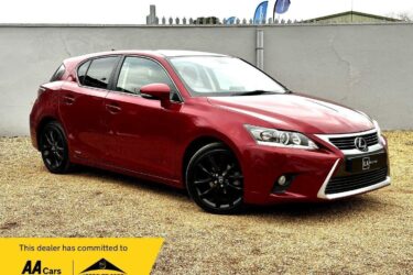 2014 Lexus CT 200h 1.8 Advance 5dr CVT Auto HATCHBACK PETROL/ELECTRIC Automatic Image