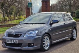 AMAZING LOW MILES 2005 TOYOTA COROLLA T SPORT FACELIFT 1.8 VVTL-I 189 BHP 2ZZGE