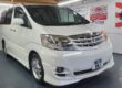 Toyota Alphard 2.4 white automatic 8 seater fresh japanese import Image