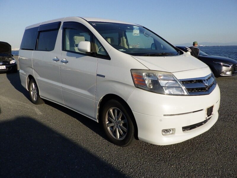 TOYOTA ALPHARD HYBRID 4WD 2.4 2006 G EDITION ONLY 74,000mls 8 Seater Curtains Image