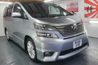 Toyota vellfire 2.4 auto 7 seater japanese import uk android sat nav blue tooth Image