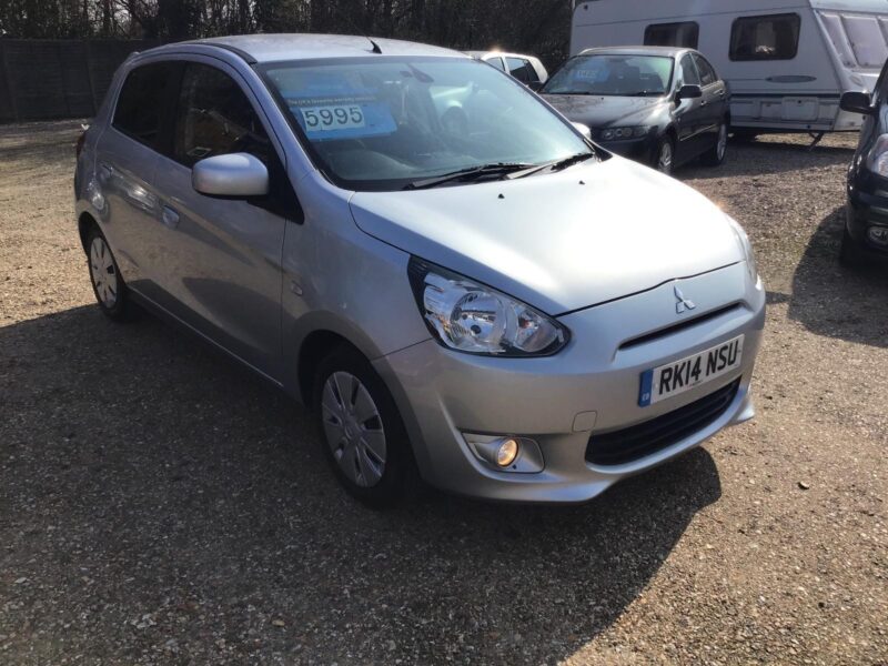 2014 Mitsubishi Mirage 1.2 2 5dr HATCHBACK Petrol Manual Image