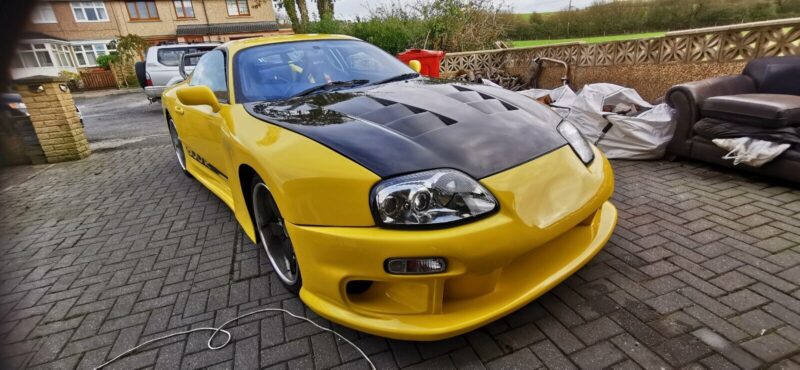 Toyota Supra top secret 807bhp 8 speed gearbox syvecs forged engine 100k build Image