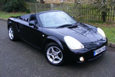 WOW!! A LOVELY 06/06 TOYOTA MR2 1.8 VVT-i ROADSTER CONVERTIBLE BLACK LEATHER 6SP Image
