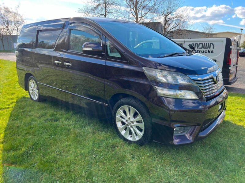 2009 TOYOTA Vellfire, Purple, 350Z 3.5ltr 8 SEATER, Fresh import, ULEZ compliant Image