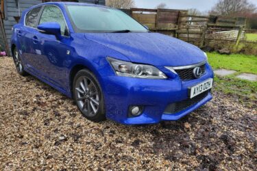 2013 Lexus CT 200h 1.8 F-Sport CVT Auto HATCHBACK Petrol/Electric Hybrid Auto Image