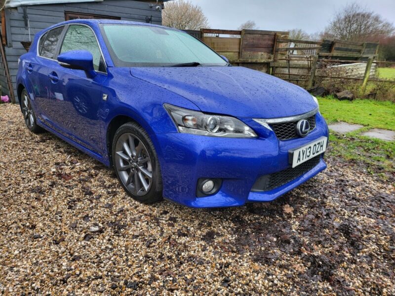 2013 Lexus CT 200h 1.8 F-Sport CVT Auto HATCHBACK Petrol/Electric Hybrid Auto Image