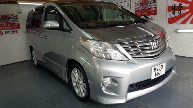 Toyota alphard in grey 2.4 petrol automatic 8 seater fresh japanese import 2009 Image