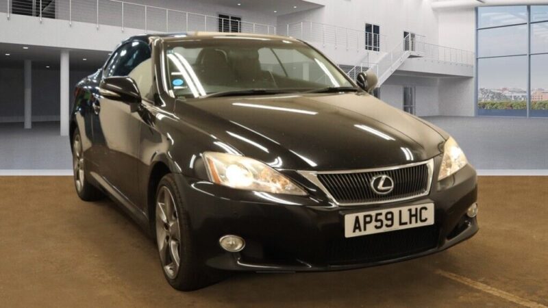 2009 LEXUS IS 250C 2.5 SE-I-AUTO, ULEZ, NAV, BLUETOOTH, LEATHR, CD/AUX FUNCTION Image