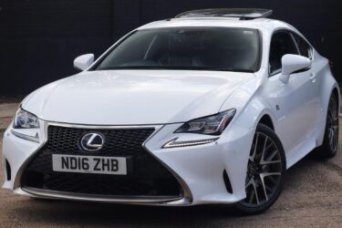 2016 Lexus RC 200t 2.0 F-Sport 2dr Auto COUPE PETROL Automatic Image