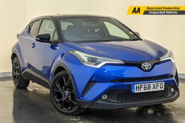 2018 68 TOYOTA C-HR DYNAMIC HYBRID AUTO SAT NAV REVERSING CAMERA SERVICE HISTORY Image