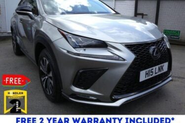 2019 Lexus NX 300h 2.5 F-Sport 5dr CVT [Premium Pack/Leather] ESTATE PETROL/ELEC Image
