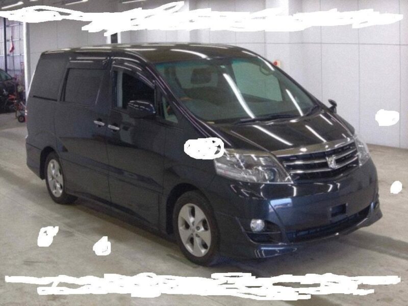 Toyota Alphard 2.4 black automatic 8 seater fresh japanese import 2008 due in Image