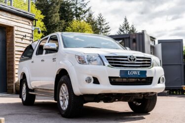 2014 Toyota Hilux 4.0L V6 with LPG White Image