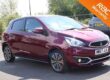 2017 67 MITSUBISHI MIRAGE 1.2 JURO 5D 79 BHP Image