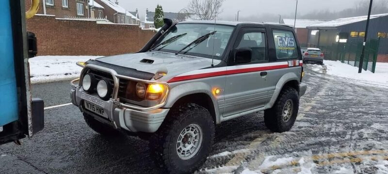Mitsubishi Pajero Rally Art Image