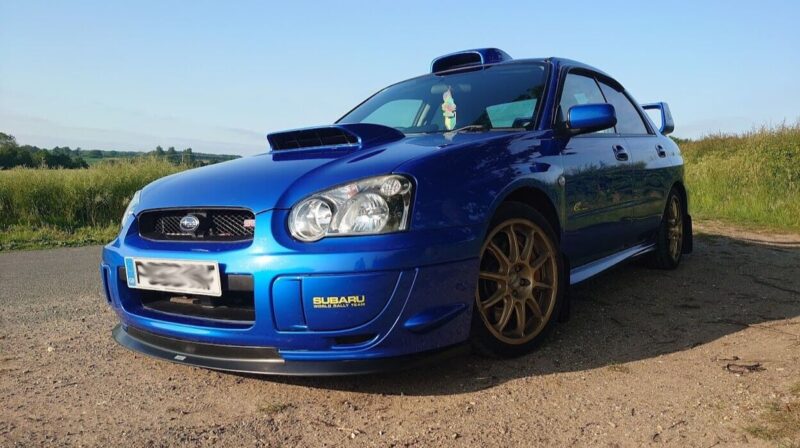 £15k ONO JDM 2004 SUBARU IMPREZA WRX STI V-LIMITED 555 Petter Solberg Edition Image