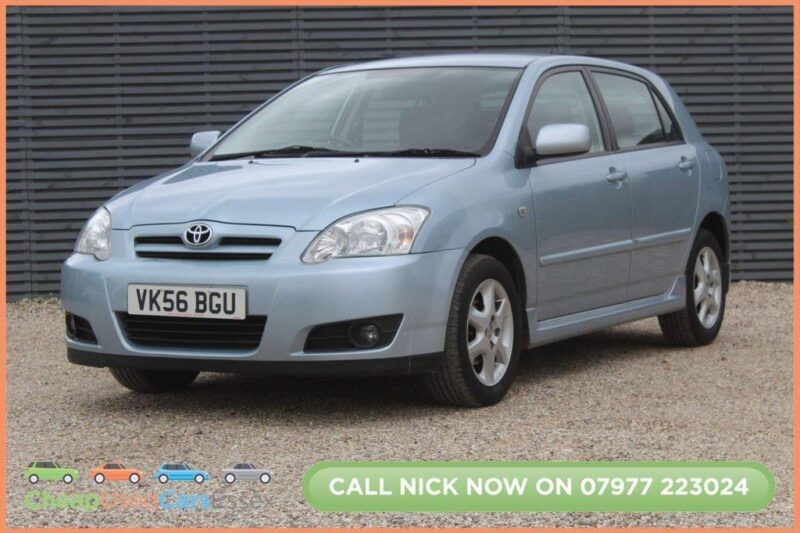 2006 56 TOYOTA COROLLA 1.6 T3 COLOUR COLLECTION VVT-I 5D 109 BHP CHEAP CAR! Image