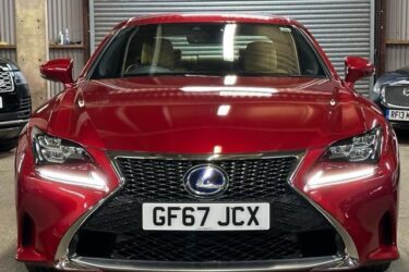 2017 Lexus RC 300h 2.5 F-Sport 2dr CVT COUPE Petrol/Electric Hybrid Automatic Image