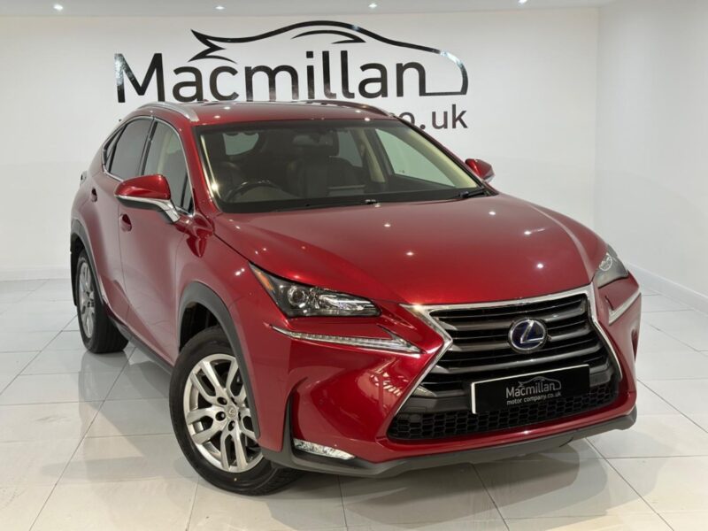 LEXUS NX 300H 2.5 Luxury Red Auto Petrol Hybrid, 2017 Image