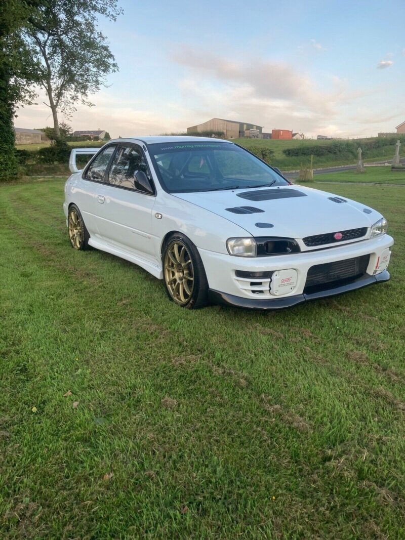 Subaru 2 door race car Image