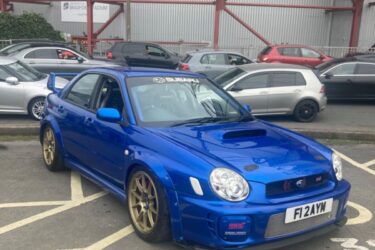 Subaru impreza wrx sti 518bhp uk type bugeye tubro rally car track car rare Image