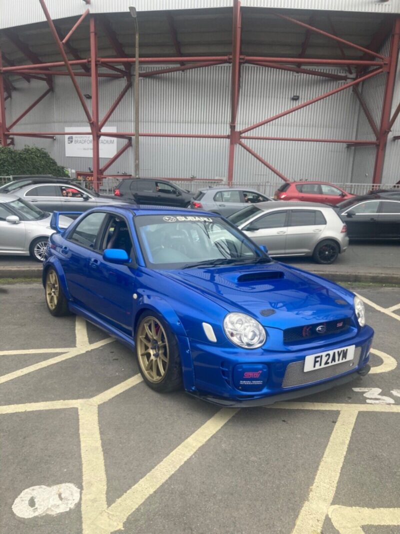 Subaru impreza wrx sti 518bhp uk type bugeye tubro rally car track car rare Image
