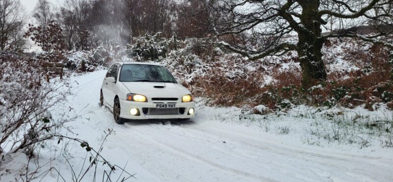 Toyota Starlet Glanza V 1.3 Turbo forged td04 JDM import Image